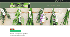 Desktop Screenshot of andreas-skincare-bodytherapy.com